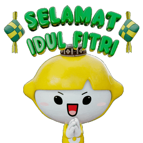 Mascot Lemon Sticker