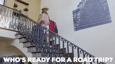 road trip travel GIF by Hallmark Channel