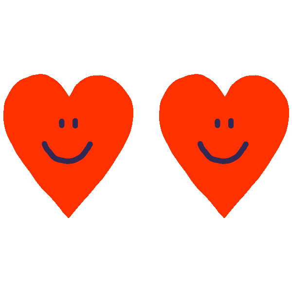 Heart Love Sticker by Tim Lahan