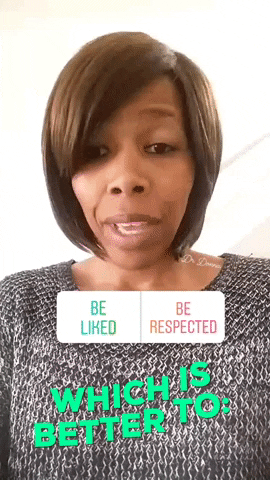 respect me turn around GIF by Dr. Donna Thomas Rodgers