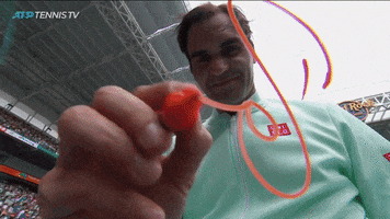 happy roger federer GIF by Tennis TV