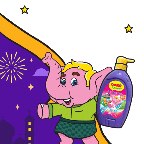 Hari Raya Cat Sticker by CARRIEMY