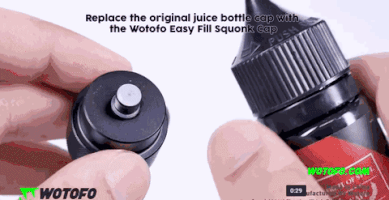 Squonk Refill Cap (Adapter) For 60Ml Chubby Gorilla Bottles GIF