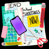 End school shootings Now!