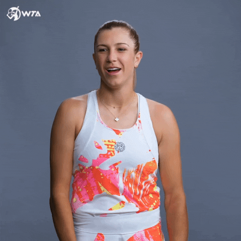 Ellen Perez Laugh GIF by WTA