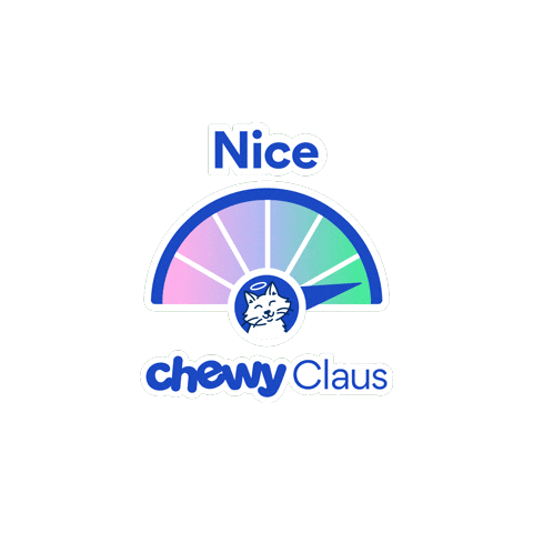 Naughty Or Nice Sticker by Chewy