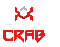 Smash Crab Jnr Sticker by Chasebaits