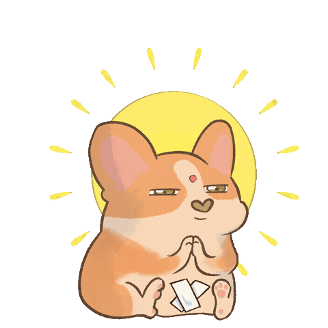 Corgi Sticker