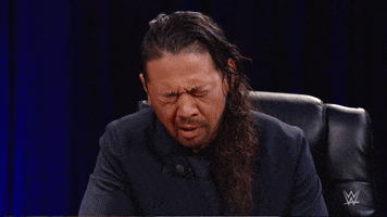 tired shinsuke nakamura GIF by WWE
