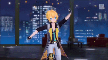 Kagamine Len Vocaloid Gif GIF