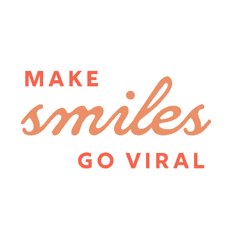 Make Smiles Go Viral Sticker by Arula