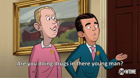 Are You Doing Drugs In There Young Man Gifs Get The Best Gif On Giphy