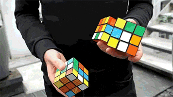 rubiks cube what GIF by Digg