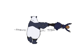 Panda Jujutsu Kaisen Sticker