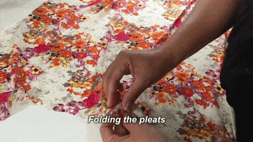 soseweasy sewing tutorials blouse pleats GIF