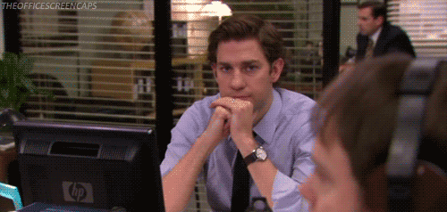 the office wink GIF