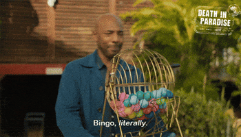 Bingo Dad Joke GIF by Death In Paradise