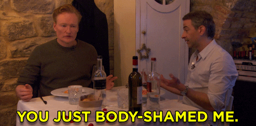You Just Body Shamed Me GIFs - Find & Share on GIPHY