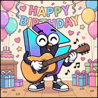 Happy Birthday Gif GIF by IDX Solana
