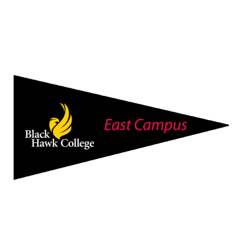 East Campus Bhe Sticker by Black Hawk College