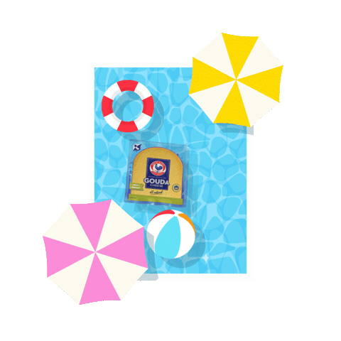 Cheese Board Summer Sticker by Gayo Azul