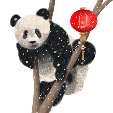 China Christmas Sticker by Harry Winston