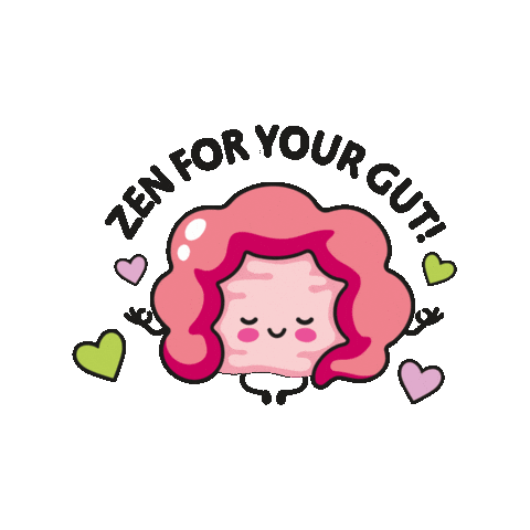 Love Your Gut Sticker by My Cooking Box