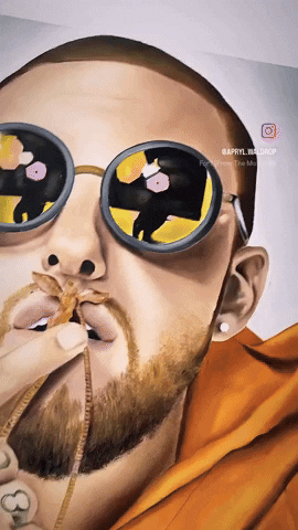 Glasses Painting GIF