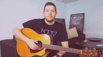 nothing else matters guitar GIF