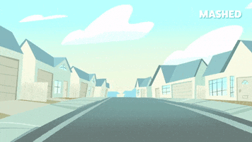 Small Town Animation GIF by Mashed