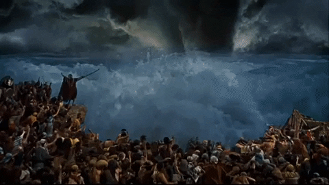 Parting Of The Red Sea GIFs - Get the best GIF on GIPHY