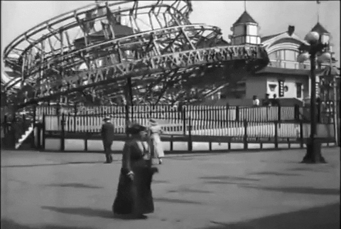 Roller Coaster Vintage GIF by US National Archives - Find & Share on GIPHY