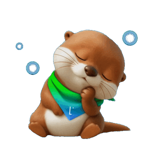 Lunietheotter Sticker by Luniosleep TH