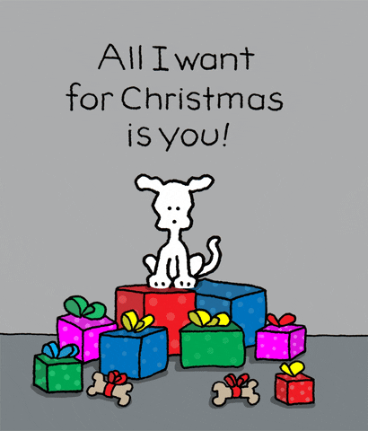 I Love You Christmas GIF by Chippy the Dog
