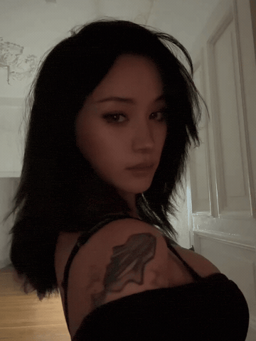 Cute Girl Flirting GIF