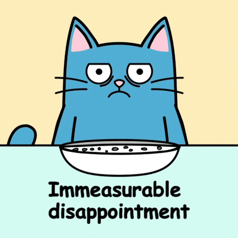 Blue Cat Nopecat GIF