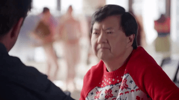 ken jeong christmas GIF by Sony Pictures Television
