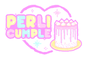 Perlicumple Sticker by elchicotabla