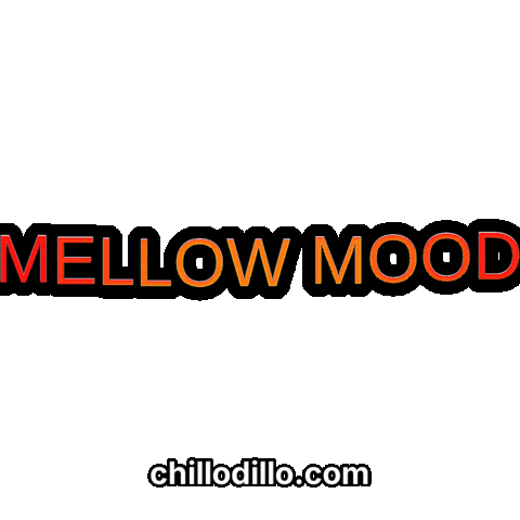 Laid Back Mood Sticker by Chillo Dillo