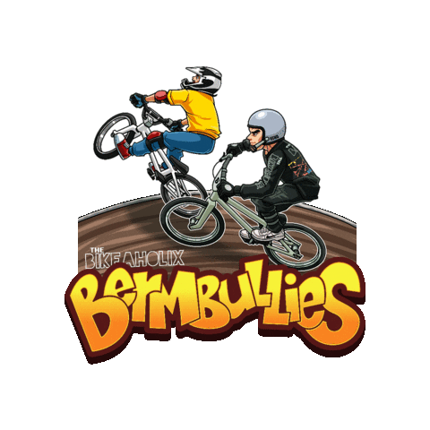 The Bikeaholix Sticker