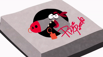 metteileneholmriis cute animation pizza murder GIF