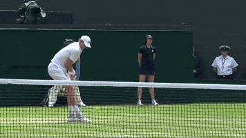 kevin anderson sport GIF by Wimbledon
