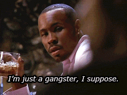 the wire drinking GIF