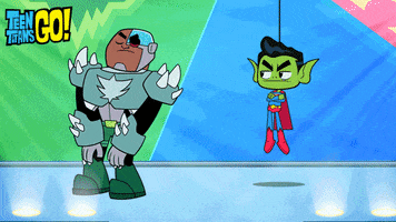 Excited Teen Titans GIF by Cartoon Network