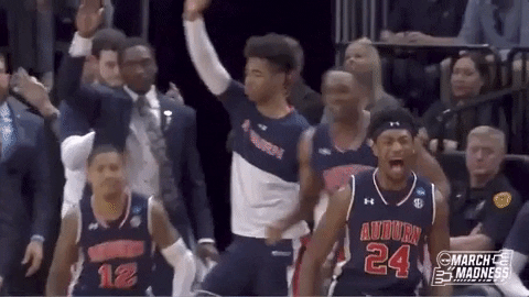 Auburn Tigers Basketball GIFs - Get the best GIF on GIPHY