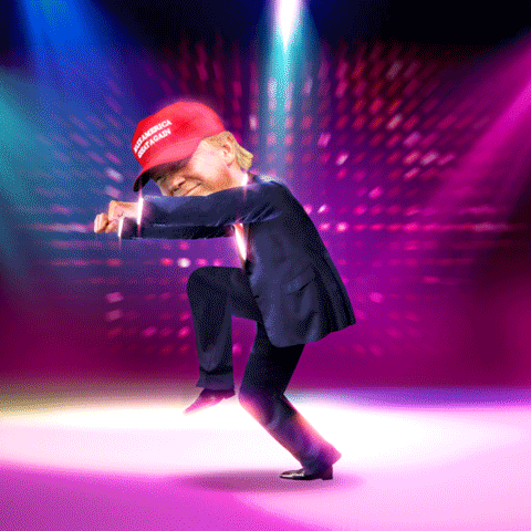 Donald-trump-dancing GIFs - Get the best GIF on GIPHY