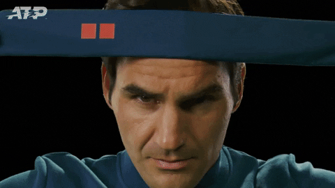 Prepare Roger Federer GIF by ATP Tour - Find & Share on GIPHY