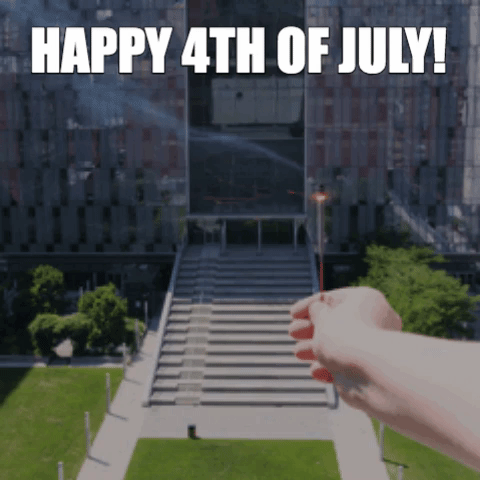 independence day sparkler GIF by John Jay College