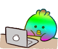 Rainbow Love Sticker