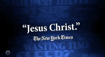 jesus christ snl GIF by Saturday Night Live